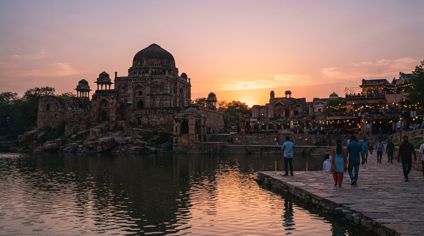 Hauz Khas Village & Shahpur Jat, Delhi: ruins, rooftops and bridal lanes