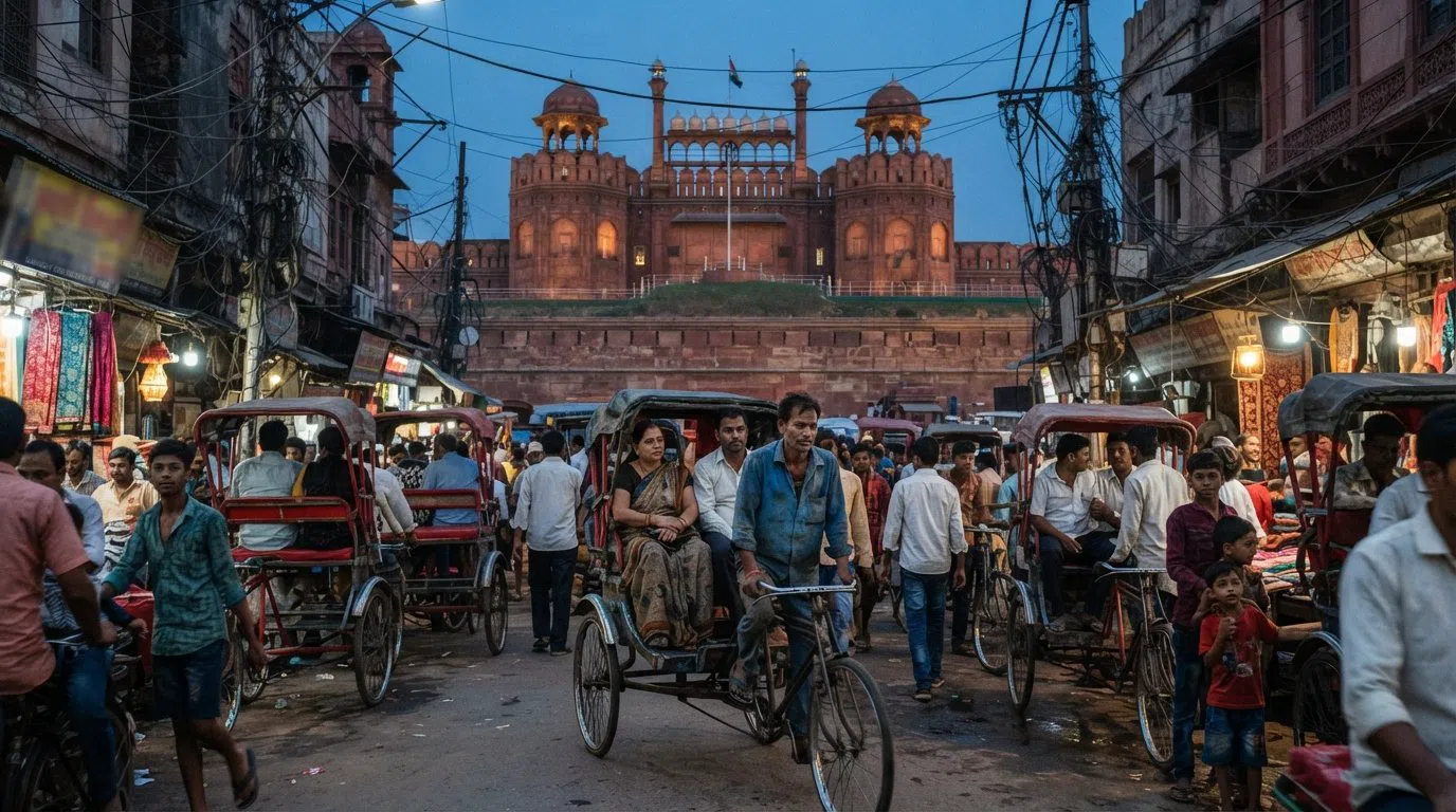 Old Delhi, Délhi: A Espinha Dorsal da Comida de Rua e o Coração Mogol de Shahjahanabad